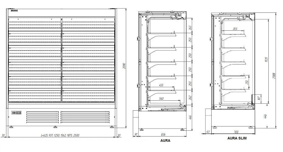 економна холодильна гірка