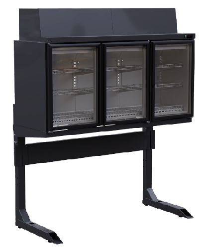 морозильна шафа над бонету