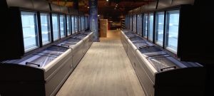 морозильна шафа над бонету