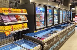 морозильна шафа над бонету