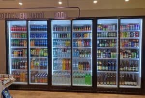 гарна холодильна шафа в магазин