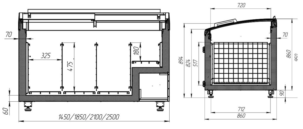Морозильна скриня бонет GERMES