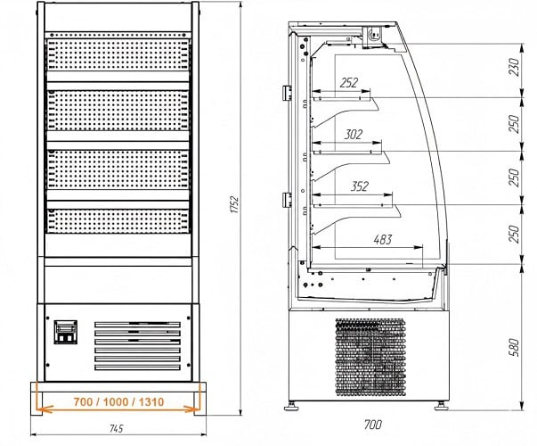 міні гірка для імпульсниж продаж