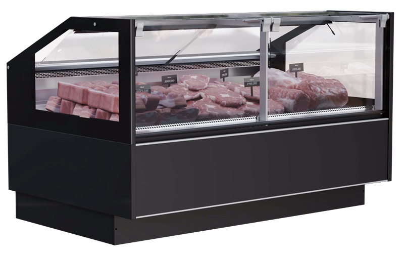 кубічна вітрина для мяса