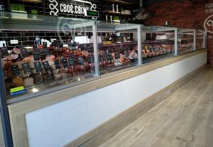 кубічна холодильна вітрини