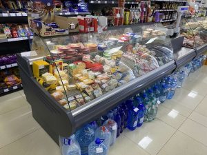 холодильна вітрина для мяса