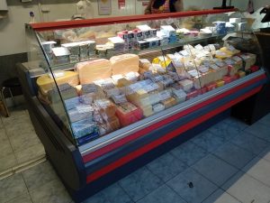 холодильна вітрина для мяса