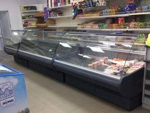 холодильна вітрина для мяса