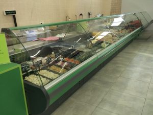 холодильна вітрина для мяса