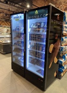 морозильна вітрина шафа