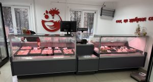 вітрини для мясного магазину