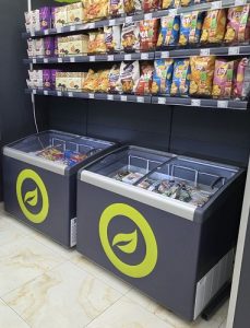 морозилка скло