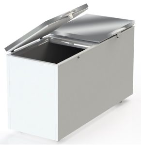 морозилка глуха кришка