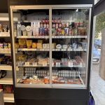 двері на холодильний регал встановлення