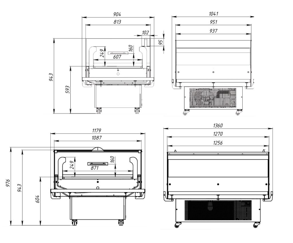 промо вітрина DIANA Cascade VP